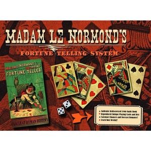 New Madam Le Normand's Fortune Telling System cards and book